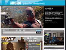 Tablet Screenshot of cineplex.kinoundco.de